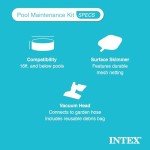 Intex Pool Cleaning Kit with Vacuum & Skimmer