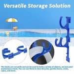 2 Pack Pool Pole Hanger Hooks for Maintenance