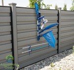 AquaMate Pool Accessories Holder and Organizer Hooks