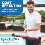 Premium Pool Brush Head for Fast Cleaning