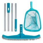 Pool Maintenance Kit with Skimmer Net & Brush