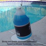 Knee Saver Pool Tool: Skimmer & Test Strip Holder