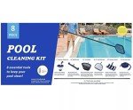 8-Piece Essential Pool Cleaning Kit