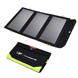 ALLPOWERS 21W Solar Charger with 10000mAh Power Bank