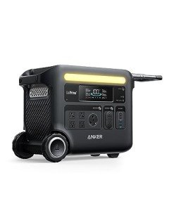 Anker SOLIX F2600 Portable Power Station, 2400W