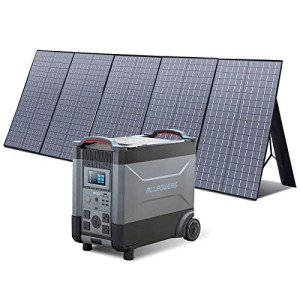 ALLPOWERS 3456Wh Portable Power Station & Solar Panel