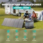 ALLPOWERS 3456Wh Portable Power Station & Solar Panel