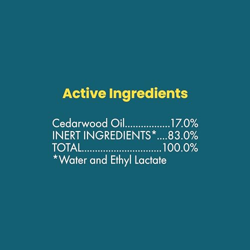 Cedar Oil Tick Control Spray - 32 Fl Oz