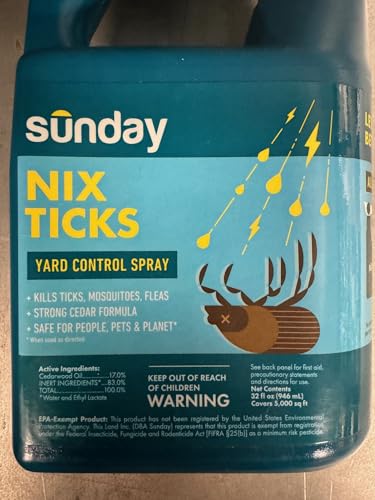 Cedar Oil Tick Control Spray - 32 Fl Oz