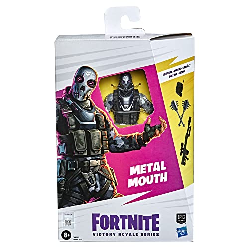 Fortnite Series Metal Mouth Collectible Action Figure - 6-inch