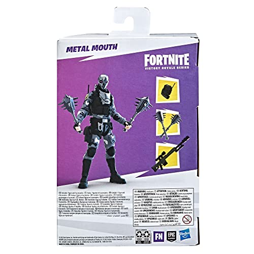 Fortnite Series Metal Mouth Collectible Action Figure - 6-inch