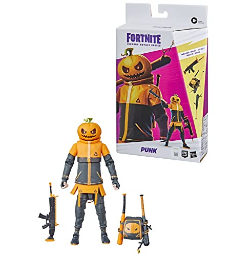 FORTNITE Victory Royale Punk Figurine with Accessories, 6-inch