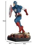 Marvel - Captain America Marvel VS. Figurine - Marvel VS. by Eaglemoss Collections