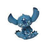 Enesco Jim Shore Disney Traditions Stitch Mini Figurine, 3.875in H, Blue