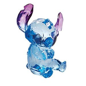 Enesco Facets Disney Lilo and Stitch Figurine, 3.5 Inch, Blue