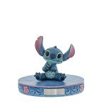Enesco Jim Shore Disney Traditions Stitch Mini Figurine, 3.875in H, Blue