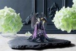 Enesco Disney Traditions Collection by Jim Shore Sleeping Beauty Maleficent Sitting on Throne Figurine- Resin Hand Painted Crafted Disney Halloween Collectible Figurines Home Decor Statue, 4 Inch