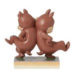 Enesco Jim Shore Disney Traditions Friendship Chip and Dale Figurine, 5.25-inches