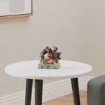 Enesco Disney Traditions by Jim Shore Moana with Pua and HEI HEI Figurine, 5.25 Inch, Multicolor