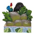 Enesco Disney Traditions by Jim Shore Moana with Pua and HEI HEI Figurine, 5.25 Inch, Multicolor