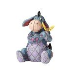 Enesco Disney Traditions by Jim Shore Winnie The Pooh Eeyore Holding Butterfly Miniature Figurine, 3.125 Inch, Multicolor