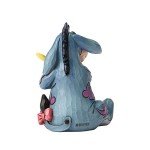 Enesco Disney Traditions by Jim Shore Winnie The Pooh Eeyore Holding Butterfly Miniature Figurine, 3.125 Inch, Multicolor