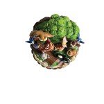 Enesco Jim Shore Disney Traditions Carved by Heart Bambi Forest Friends Figurine, 7.75 Inch, Multicolor