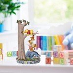 Enesco Disney Traditions by Jim Shore Winnie The Pooh and Friends in Tree Figurine, 8.75 Inch, Multicolor