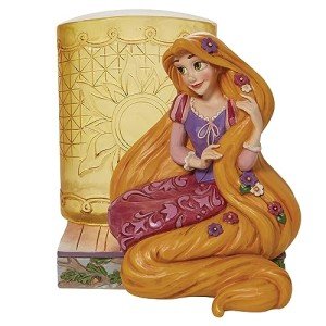Enesco Disney Traditions by Jim Shore Tangled Rapunzel with Lantern Figurine, 5.11 Inch, Multicolor