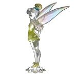 Enesco Facets Disney Tinker Bell Standing Pose Figurine, 4 Inch, Multicolor