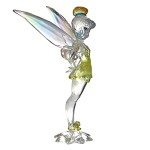 Enesco Facets Disney Tinker Bell Standing Pose Figurine, 4 Inch, Multicolor