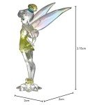 Enesco Facets Disney Tinker Bell Standing Pose Figurine, 4 Inch, Multicolor