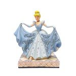 Enesco Disney Traditions by Jim Shore Cinderella Transformation Figurine, 8.2 Inch, Multicolor