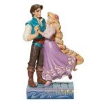 Enesco Disney Traditions by Jim Shore Tangled Rapunzel and Flynn Love New Dream Figurine, 7.5 Inch, Multicolor
