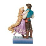 Enesco Disney Traditions by Jim Shore Tangled Rapunzel and Flynn Love New Dream Figurine, 7.5 Inch, Multicolor