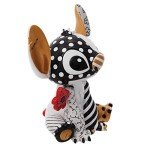 Enesco Disney by Britto Midas Lilo and Stitch Flower Figurine, 7.48 Inch, Multicolor