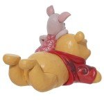 Enesco Jim Shore Disney Traditions Pooh and Piglet Figurine 5.2 Inch Multicolor
