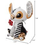 Enesco Disney by Britto Midas Lilo and Stitch Flower Figurine, 7.48 Inch, Multicolor