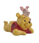 Enesco Jim Shore Disney Traditions Pooh and Piglet Figurine 5.2 Inch Multicolor