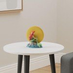 Enesco Disney Traditions by Jim Shore The Little Mermaid Ariel Sitting on Rock by Moon Figurine, 7.5 Inch, Multicolor