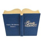 Enesco Disney Traditions Collection by Jim Shore Beauty and The Beast Storybook Figurine- Resin Hand Crafted Painted Collectible Disney Figurines Decorative Home Decor Statue, 6 Inch