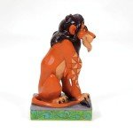 Enesco Disney Traditions by Jim Shore The Lion King Scar Figurine, 4.25 Inch, Multicolor