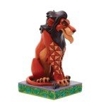 Enesco Disney Traditions by Jim Shore The Lion King Scar Figurine, 4.25 Inch, Multicolor