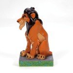 Enesco Disney Traditions by Jim Shore The Lion King Scar Figurine, 4.25 Inch, Multicolor