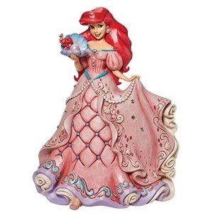 Enesco Jim Shore Disney Traditions The Little Mermaid Enchanted Princess Ariel Deluxe Figurine, 15.75 Inch, Multicolor