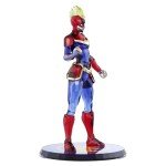 Swarovski Marvel Captain Marvel Figurine, Multicolored Crystals with Lacquered Metal Accents, Part of the Swarovski Marvel Collection