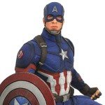 DIAMOND SELECT TOYS Marvel Premier Collection: Avengers Endgame Captain America Statue,Multicolor
