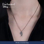 Maleficent Wings Sterling Silver Pendant with Diamonds