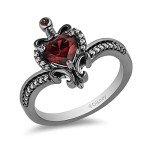 Disney Evil Queen Dagger Ring with Diamonds
