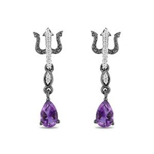 Enchanted Disney Ursula Sterling Silver Earrings